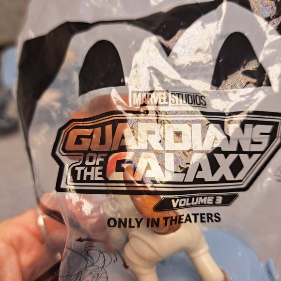 MCDONALDS HAPPY MEAL TOYS GUARDIANS OF THE GALAXY VOL 3 MANTIS #4 & COSMO #5 NEW - Picture 12 of 12